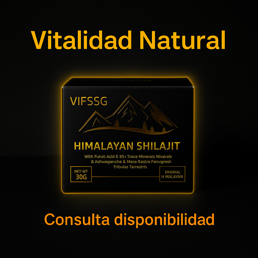 Himalayan Shilajit 30g – Energía, Vitalidad y Minerales Naturales