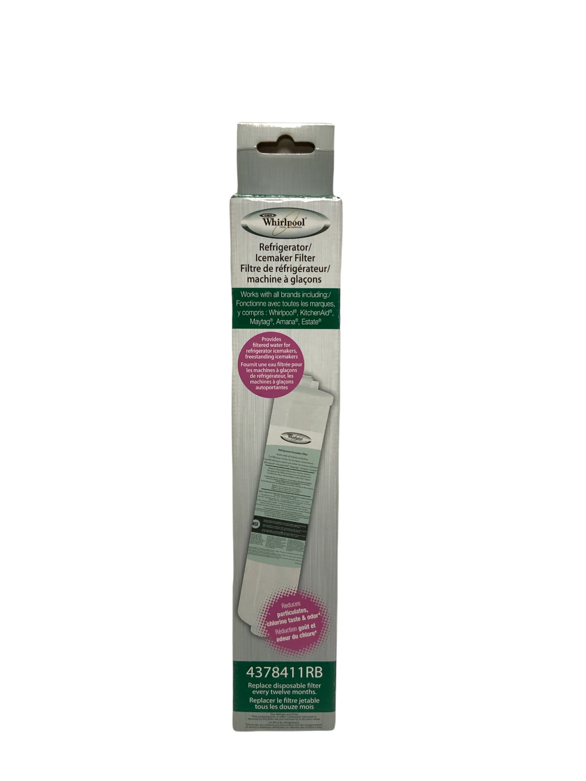 Filtro Whirlpool 4378411RB Original para Refrigeradora - Imagen 2